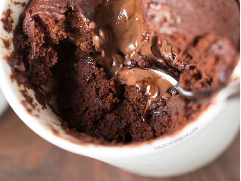 Chocolate Mug Cake Healthy Recipe