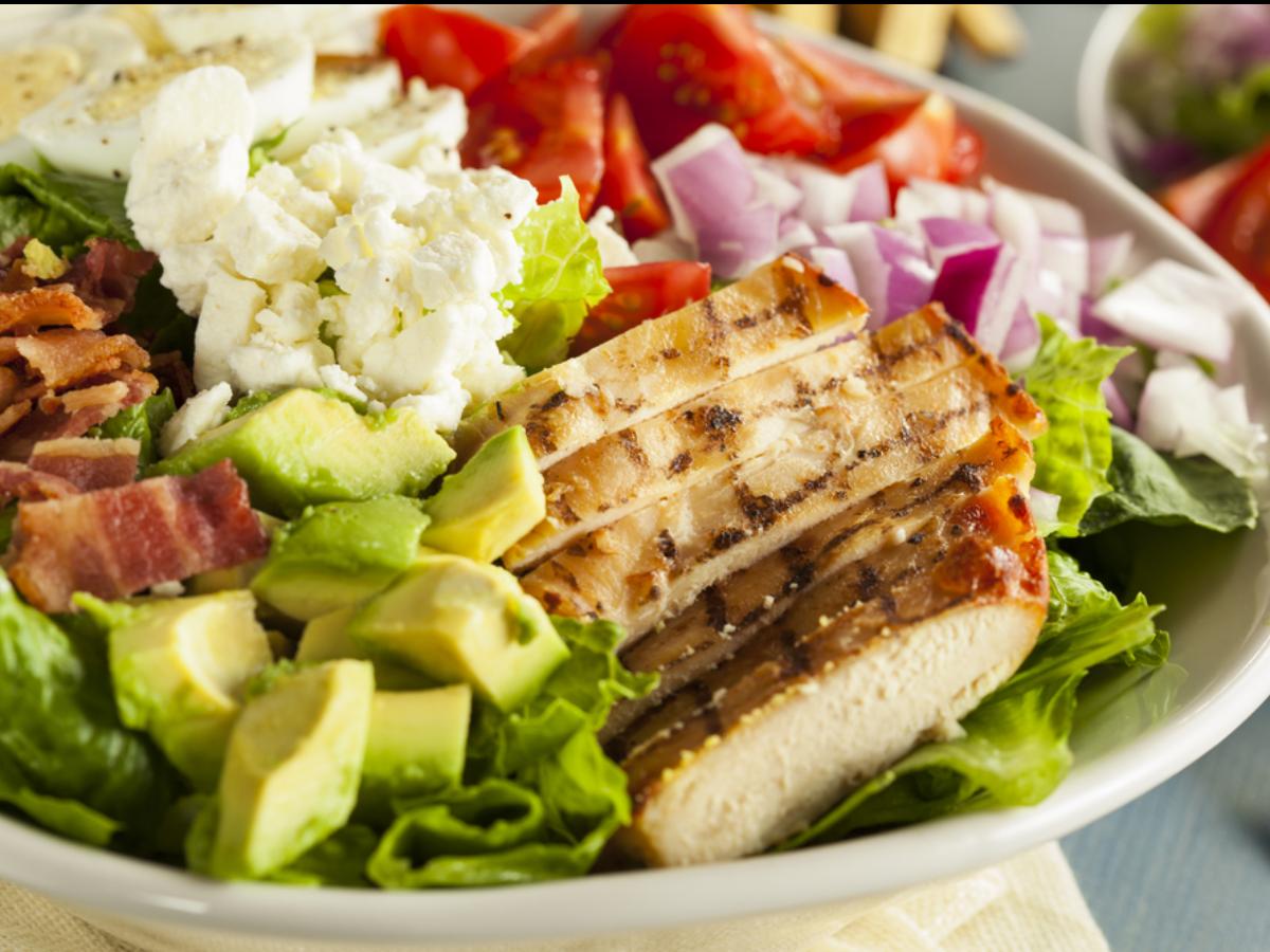 Chopped Chicken Salad Healthy Recipe