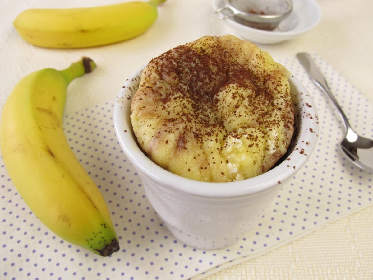 Cinnamon Banana Mug Cake Healthy Recipe