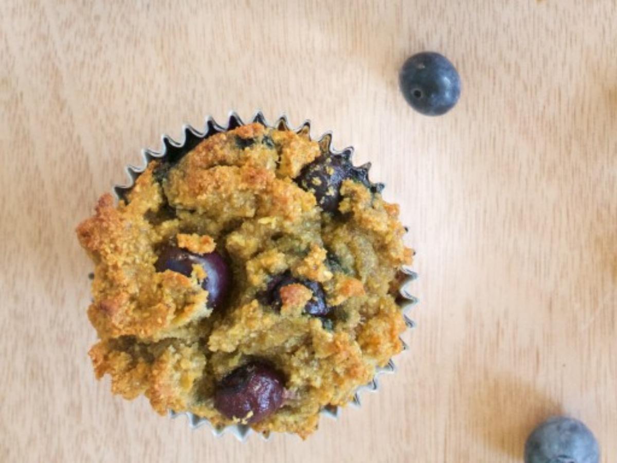 Coconut Blueberry Muffins Healthy Recipe