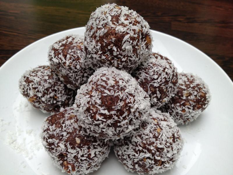 Coconut Protein Balls Healthy Recipe