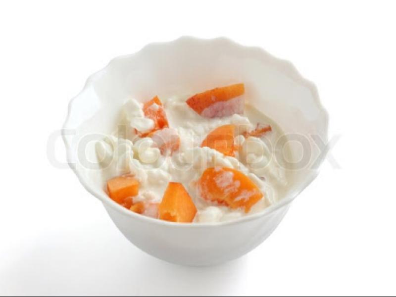 Cottage Cheese & Apricots Healthy Recipe