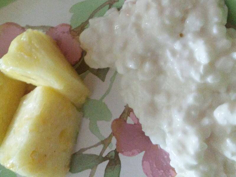 Cottage Cheese & Pineapple Healthy Recipe