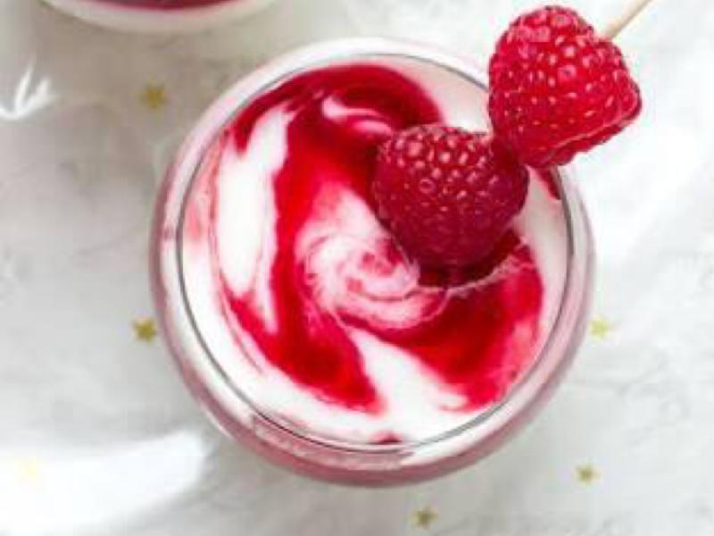 Cottage Cheese & Raspberries Healthy Recipe