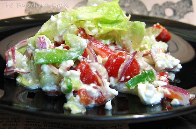 Cottage Cheese Salad Healthy Recipe
