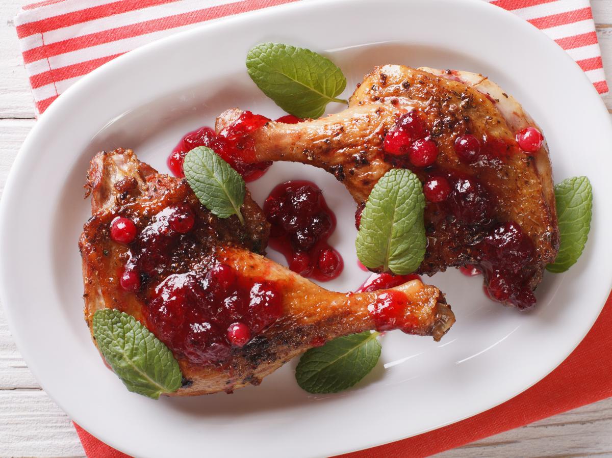 Cranberry Sauce Chicken Healthy Recipe