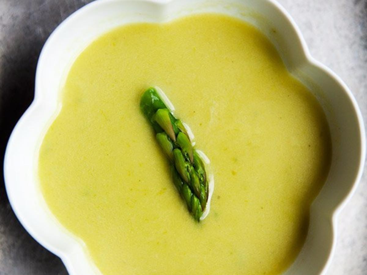 Creamy Asparagus Soup Healthy Recipe