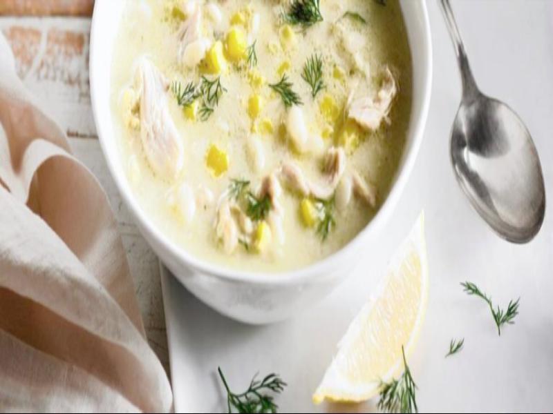 Creamy Chicken and Corn Soup Healthy Recipe