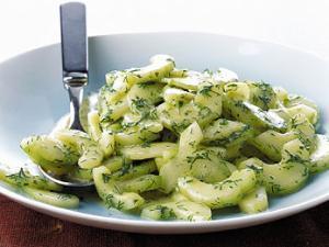 Cucumber, Mustard, and Dill Salad Healthy Recipe