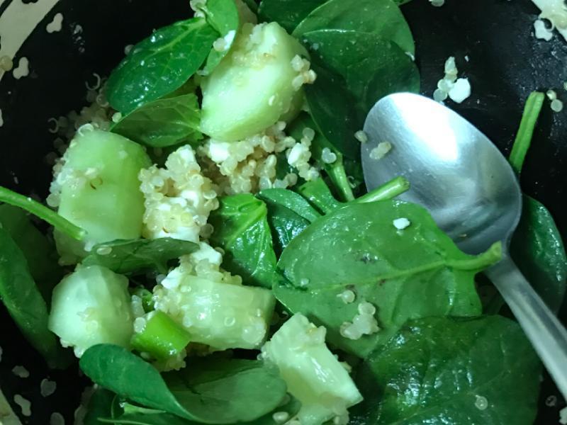 Cucumber Quinoa Salad with Feta Healthy Recipe
