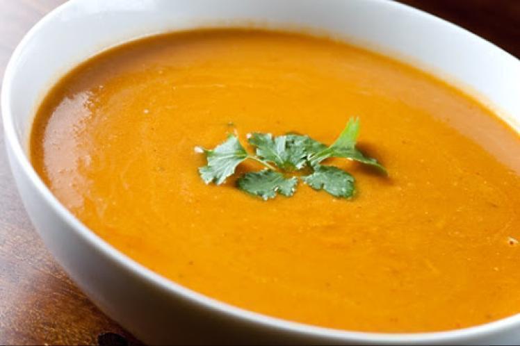 Curry Pumpkin Soup Healthy Recipe