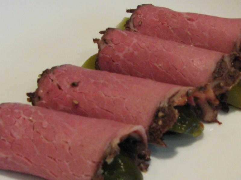 Deli Beef and Sharp Cheddar Roll-Ups Healthy Recipe