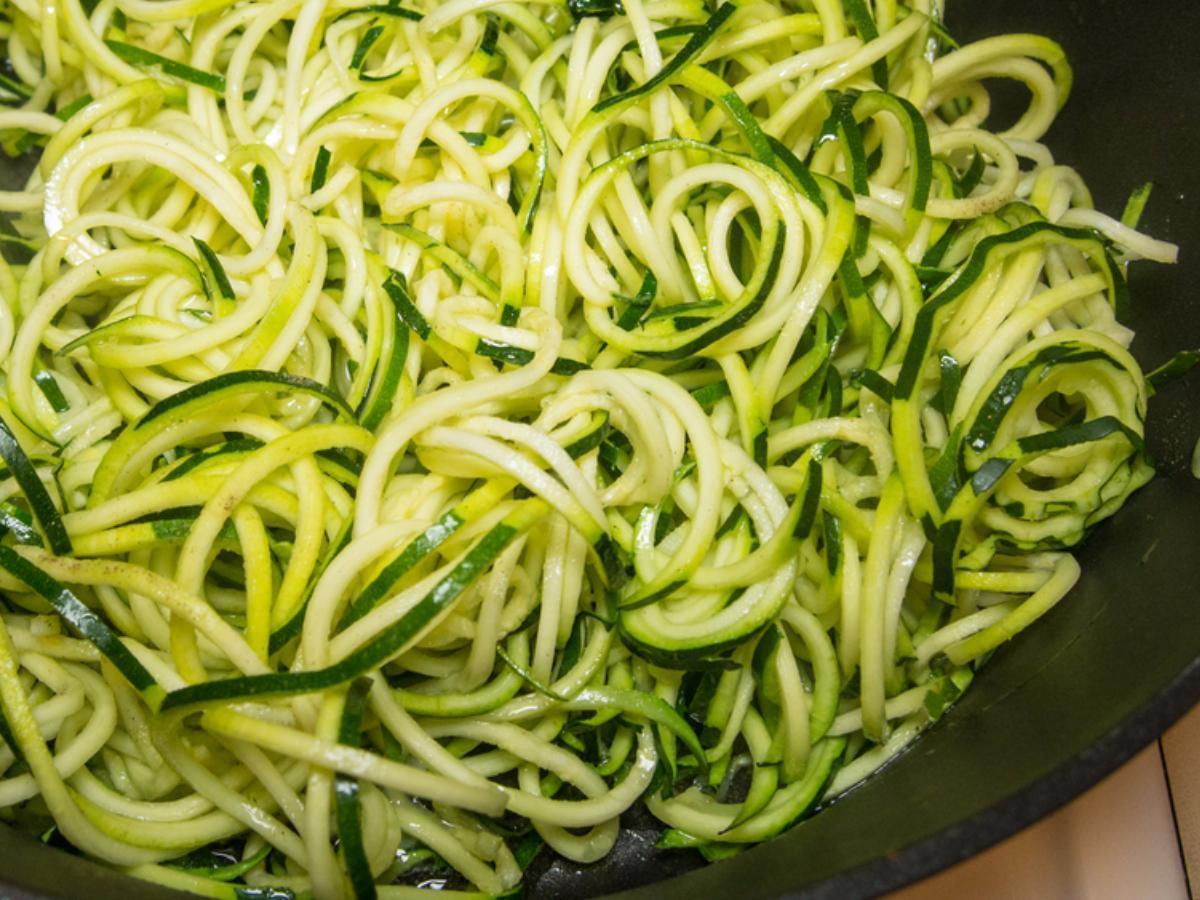 Easy Asian Zucchini Noodles Healthy Recipe