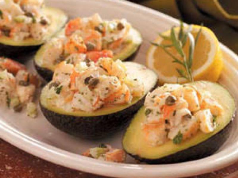 Easy Avocado with Shrimp Healthy Recipe