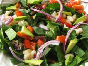 Easy Daily Spinach Salad Healthy Recipe