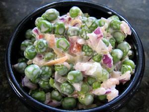 Easy Pea Salad Healthy Recipe