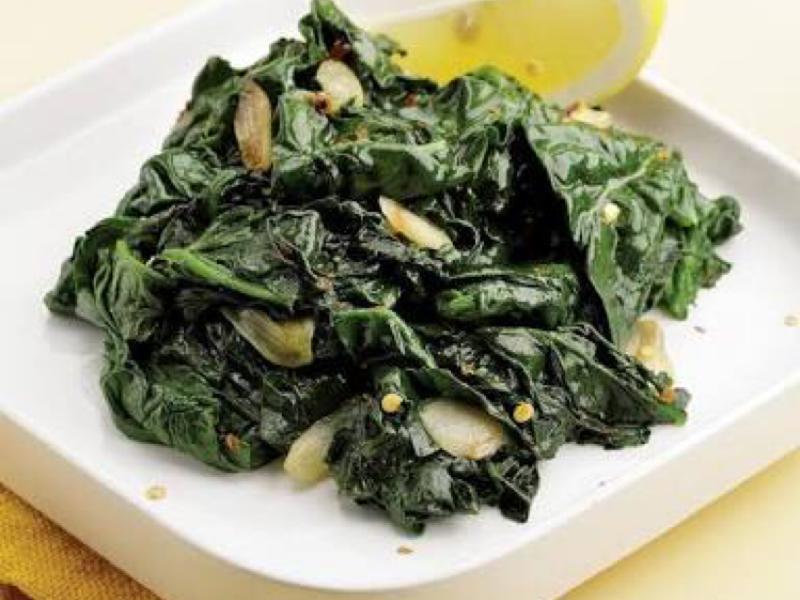 Easy Sautéed Spinach Healthy Recipe