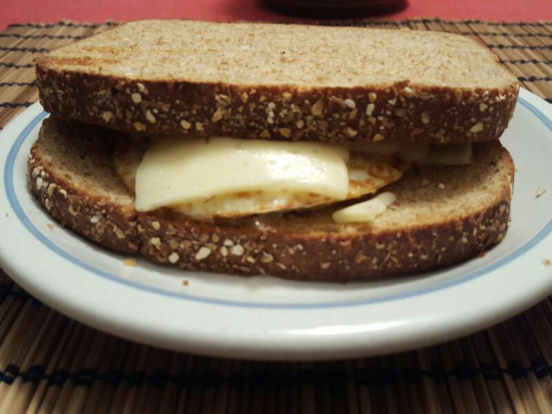 Egg and Cheese Breakfast Sandwich Healthy Recipe