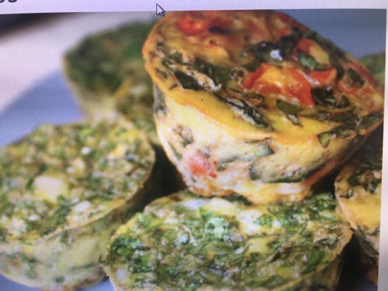 Egg and Kale Muffin Healthy Recipe