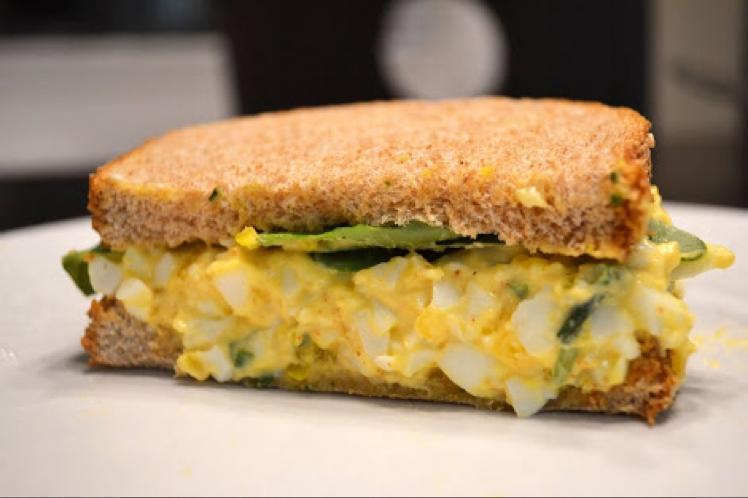Egg Salad Sandwich Healthy Recipe
