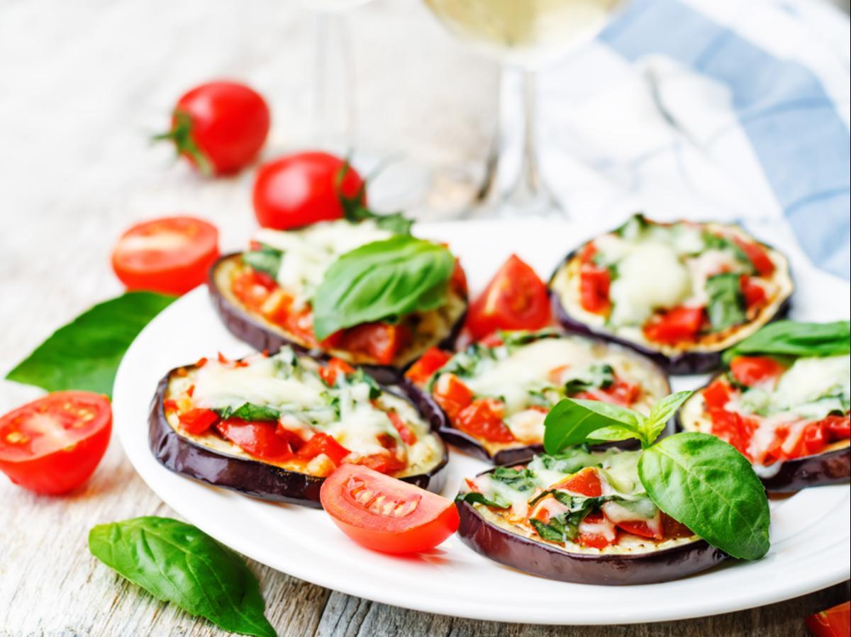 Eggplant Pizza Healthy Recipe