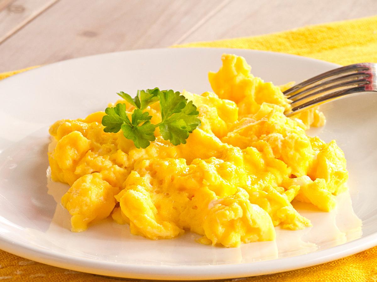 Everyday Fluffy Scrambled Eggs Healthy Recipe