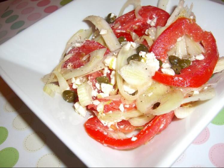 Fennel, Tomato, and Feta Salad Healthy Recipe