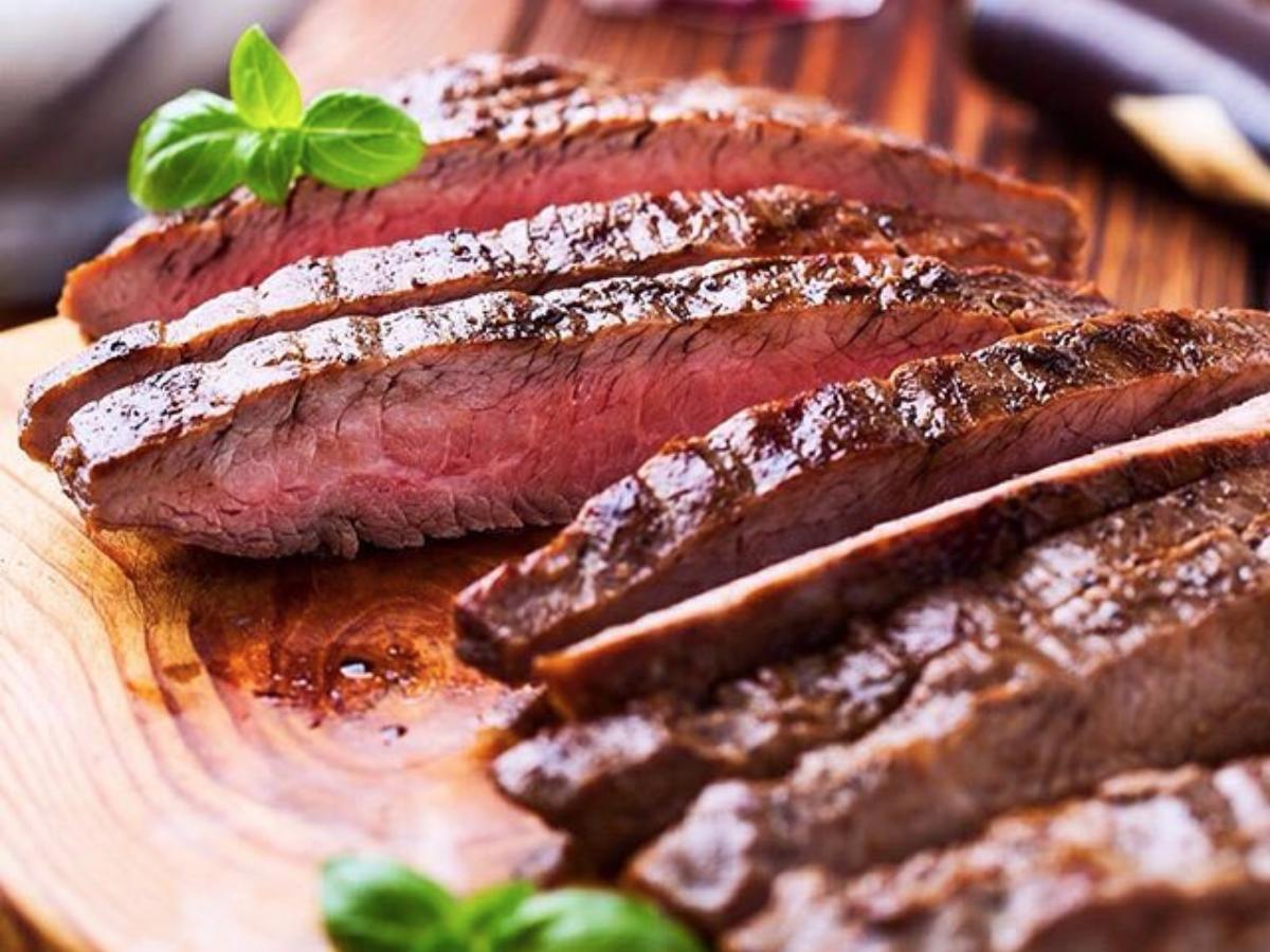 Flank Steak and Tomatoes Healthy Recipe