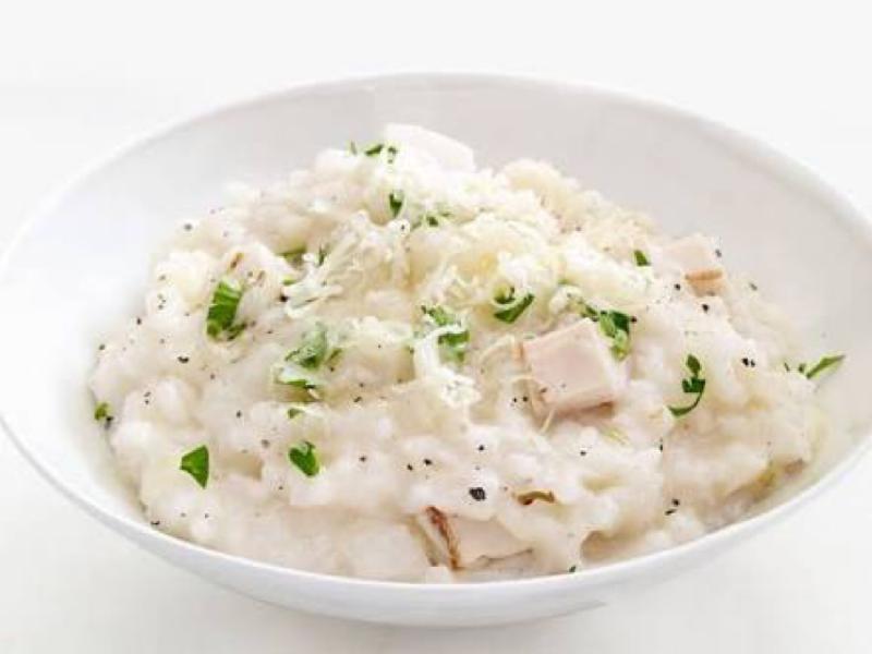 Fontina Risotto with Chicken Healthy Recipe