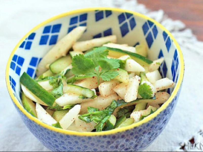 Fresh Jicama Salad Healthy Recipe