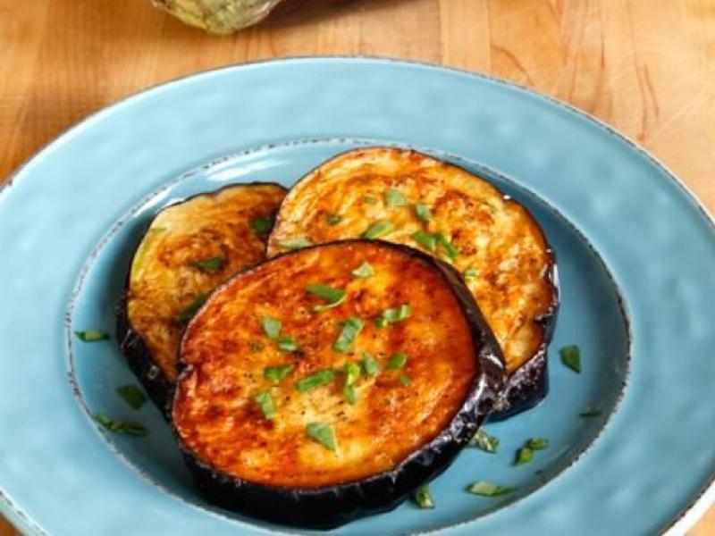 Fried Eggplant Healthy Recipe
