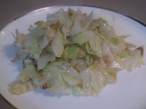 Frizzled Cabbage Healthy Recipe