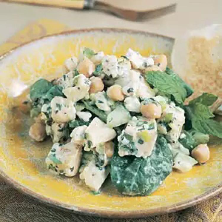 Garbanzo Salad Healthy Recipe