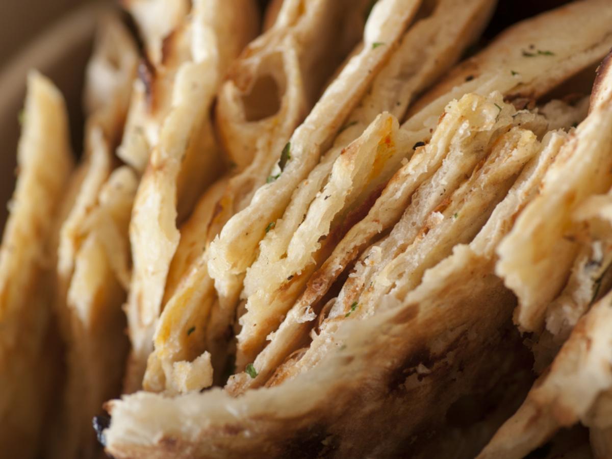 Garlic-Oregano Grilled Pita Bread Healthy Recipe