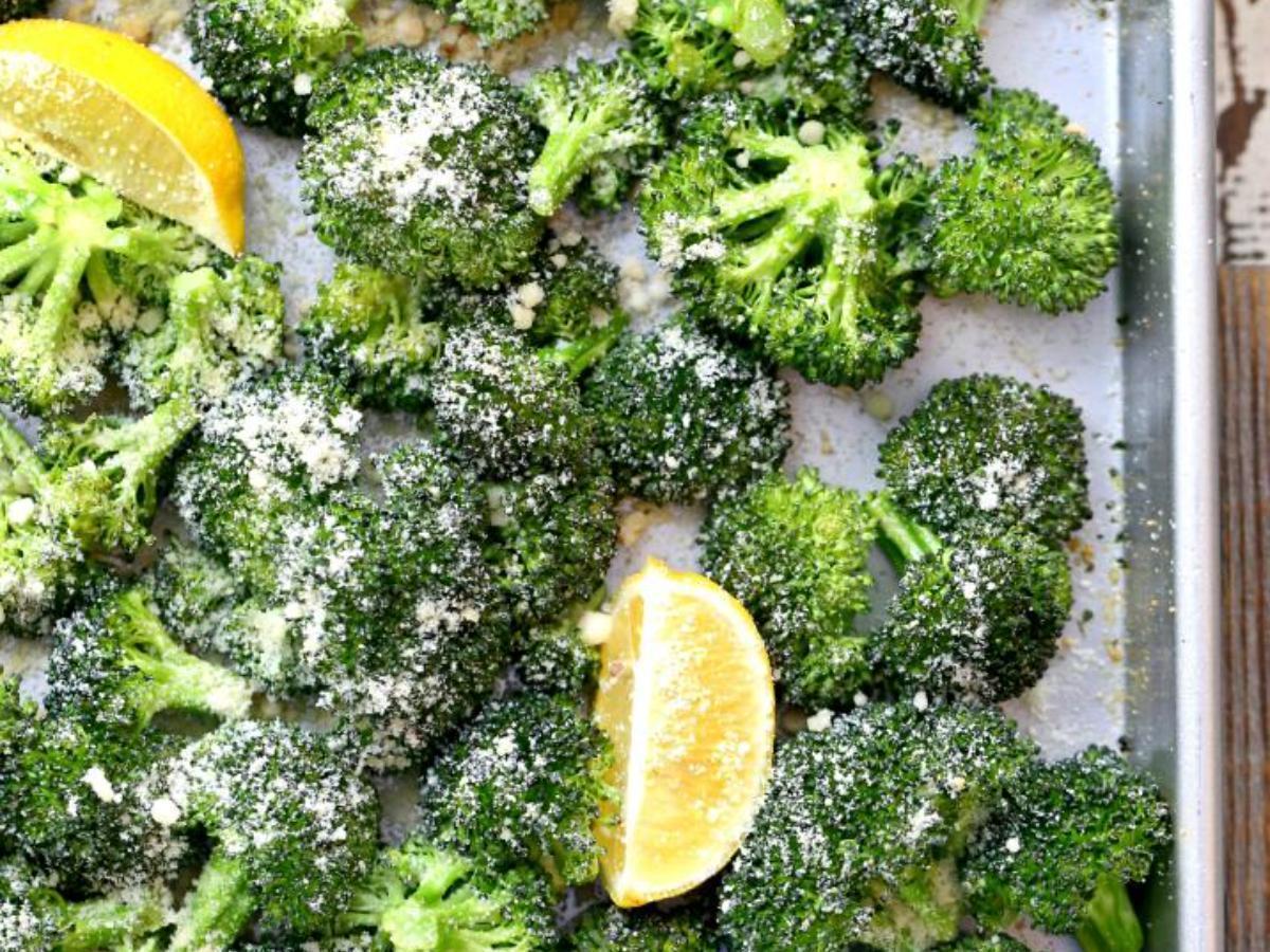 Garlic Roasted Broccoli Healthy Recipe