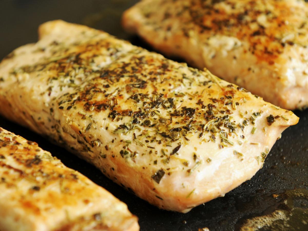 Garlic salmon Healthy Recipe