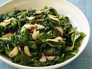 Garlic Spinach Healthy Recipe