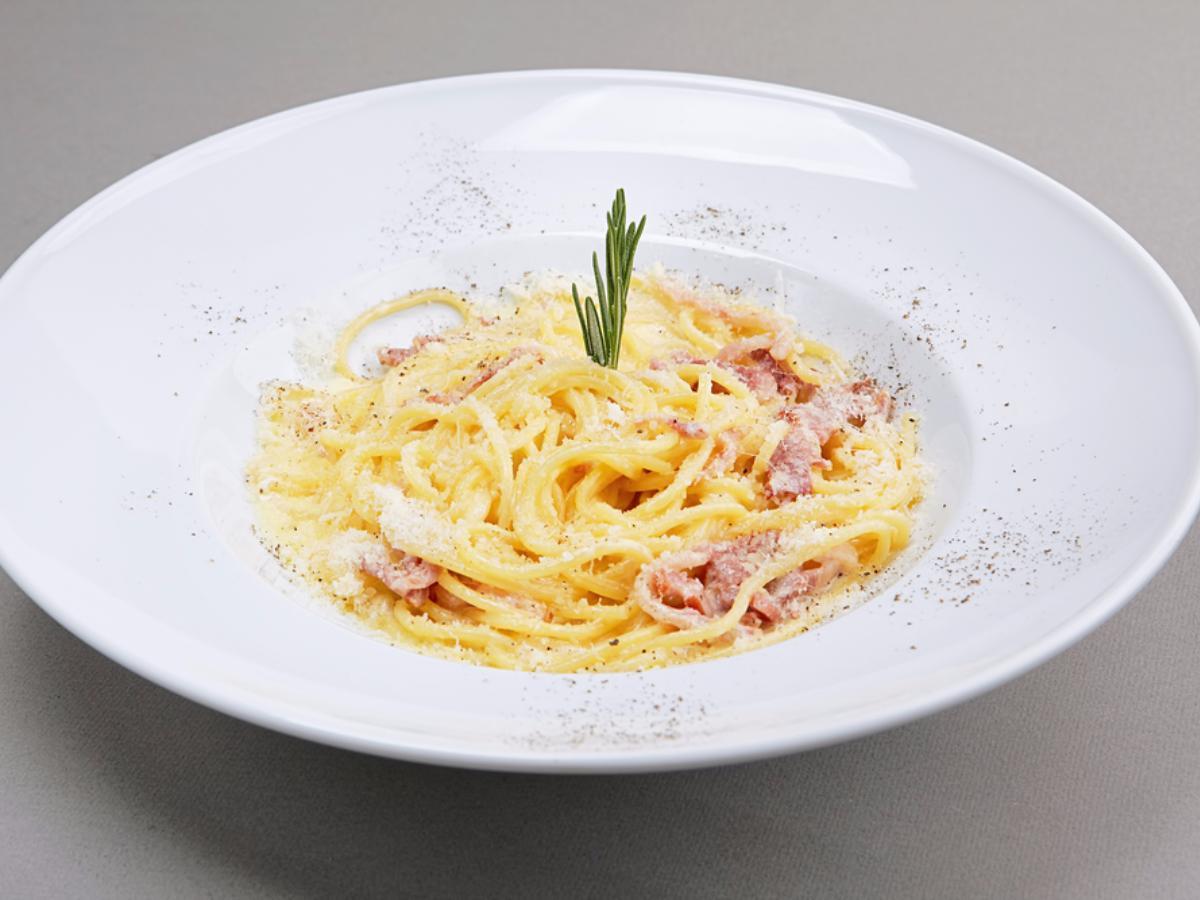 Gluten-Free Spaghetti Carbonara Healthy Recipe