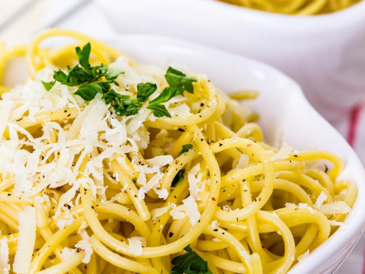 Greek Spaghetti Healthy Recipe