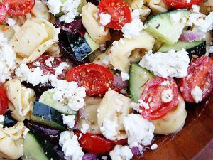Greek Tortellini Salad Healthy Recipe