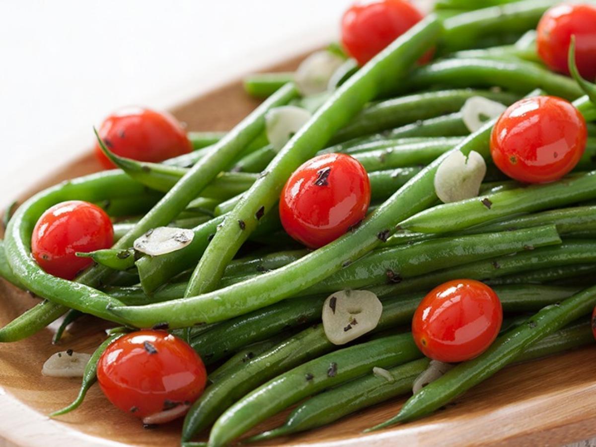 Green Beans with Olive Oil Healthy Recipe