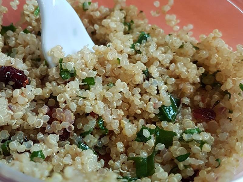 Green Quinoa Bowl Healthy Recipe