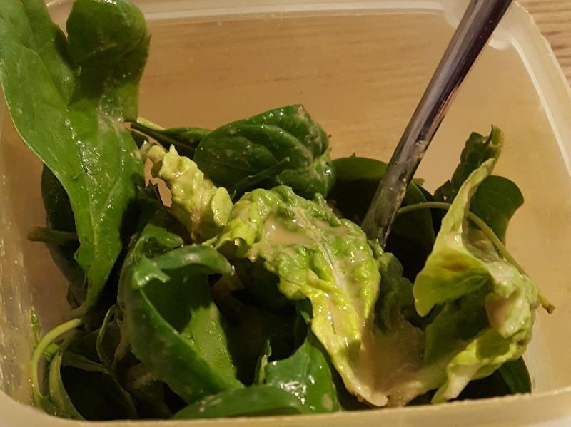 Green Salad with Olives Healthy Recipe