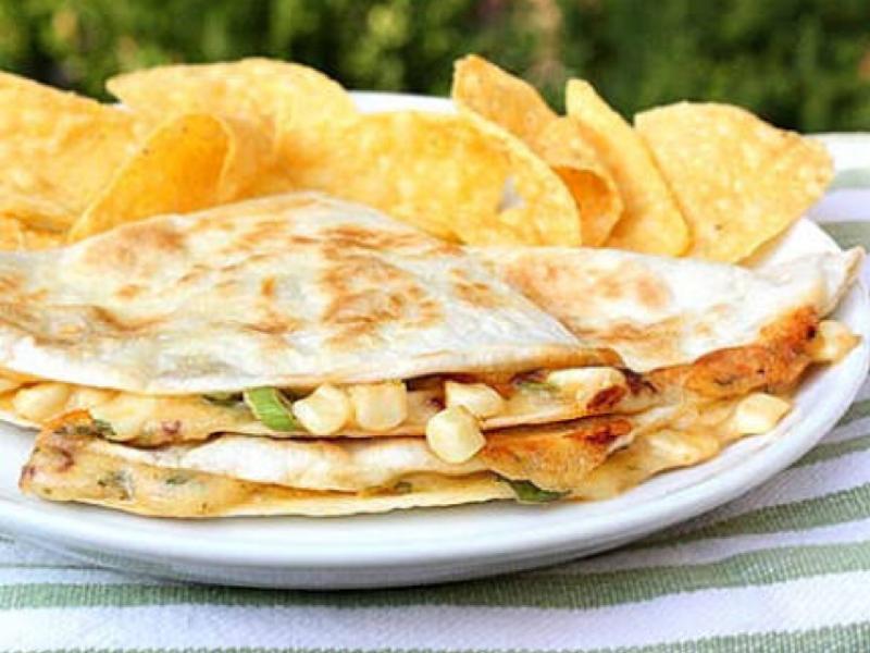 Grilled Monterey Jack and Corn Quesadillas Healthy Recipe