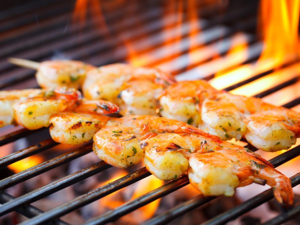 Grilled Oregano Shrimp Healthy Recipe