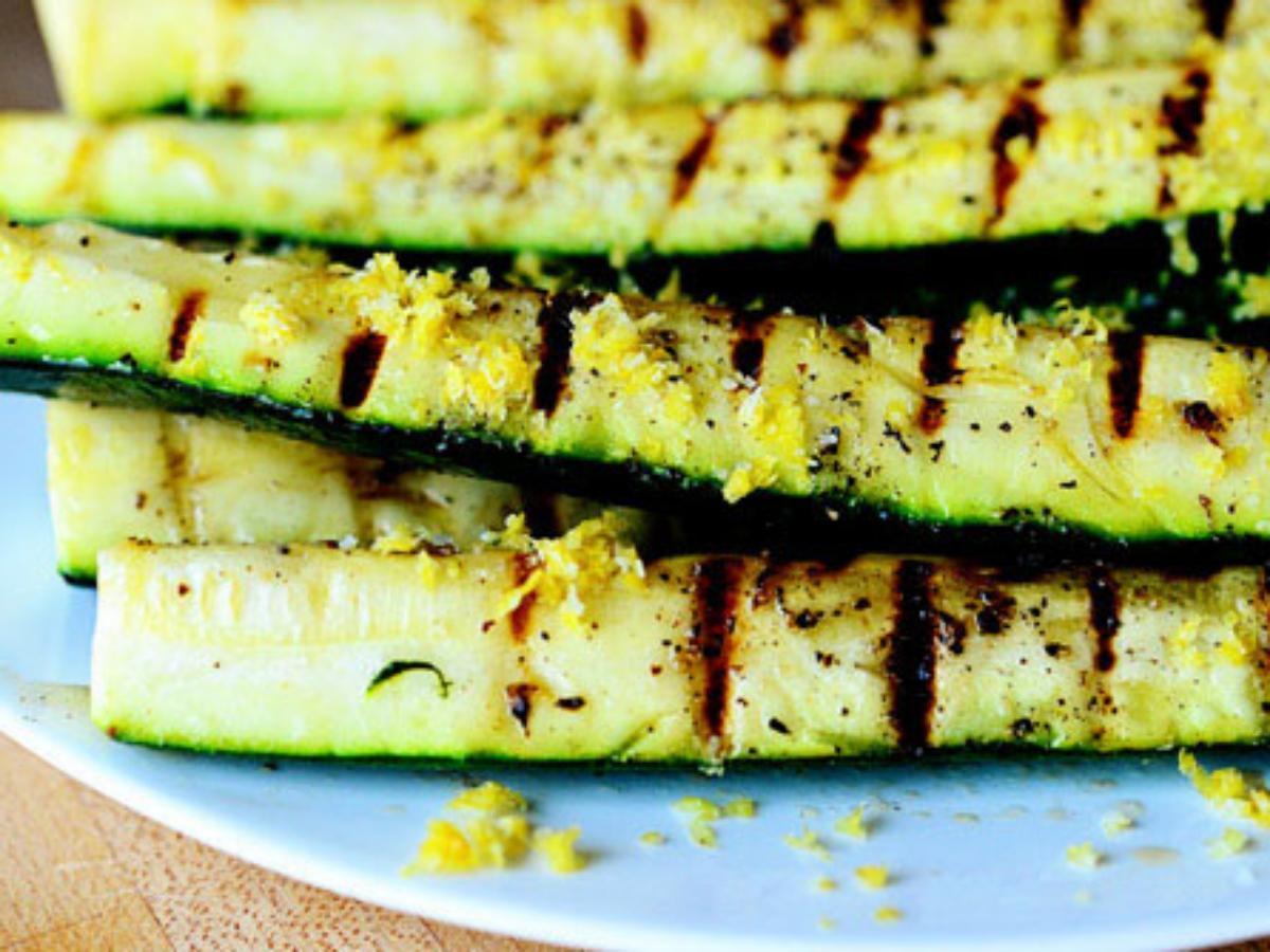 Grilled Zucchini Spears Healthy Recipe