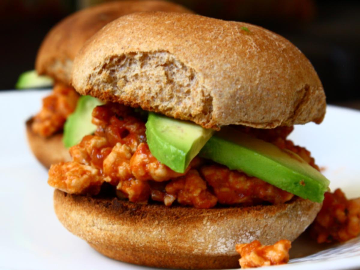Grown Up Sloppy Joes with Ground Turkey and Avocado Healthy Recipe