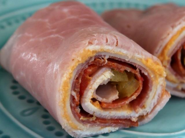 Ham Antipasto Rollups Healthy Recipe
