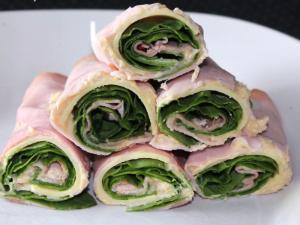 Ham, Swiss & Spinach Wrap Healthy Recipe