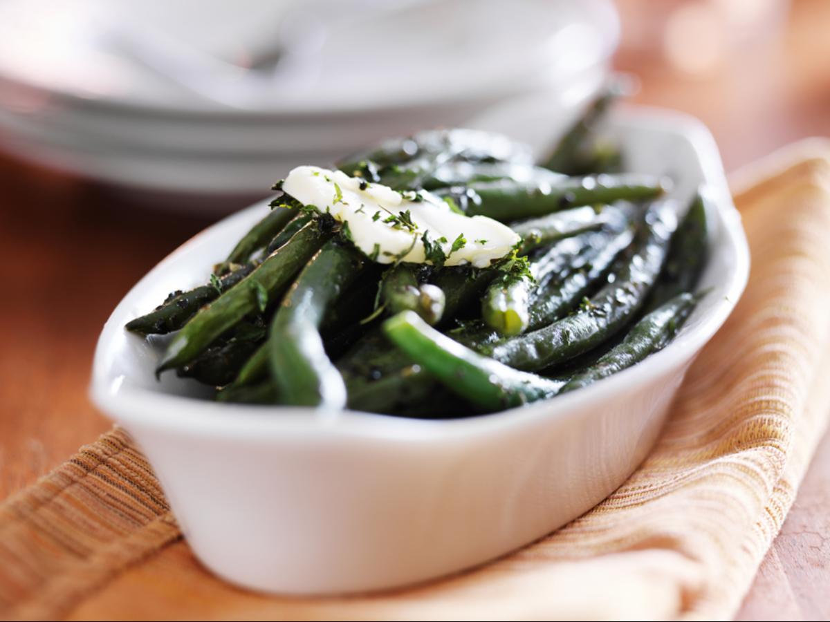 Haricots Verts with Herb Butter Healthy Recipe